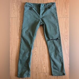 MENS HYPE SKINNY STRETCH RIPPED JEANS 34 X 32